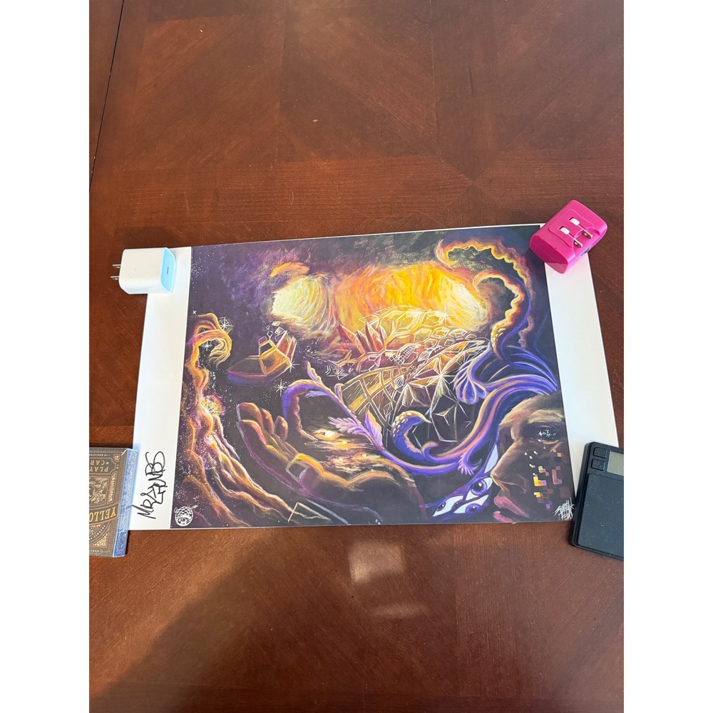 Bassnectar Red Rocks 2011 Concert Poster Beats Antique Eskmo